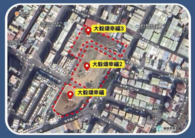 大毅頌幸福3 外觀｜新光重劃區建案