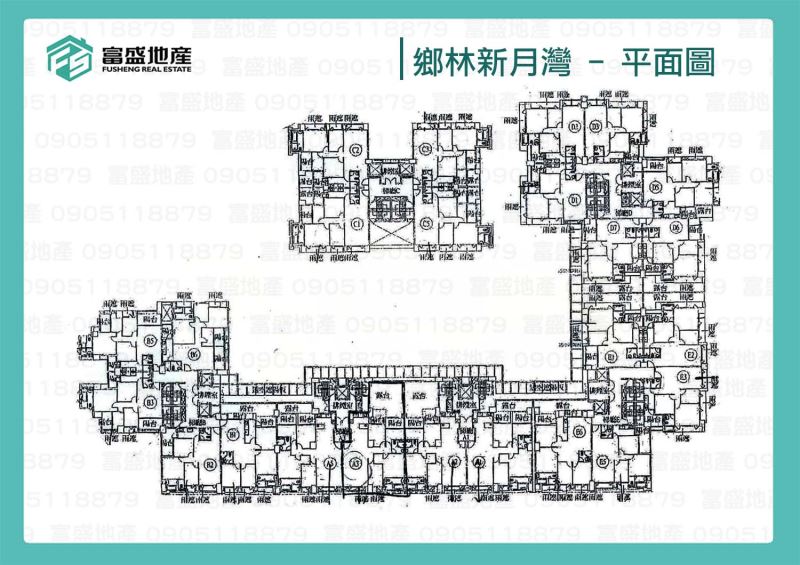 鄉林新月灣 社區示意｜台中南區建案