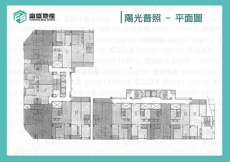 陽光普照 社區示意｜台中南區建案