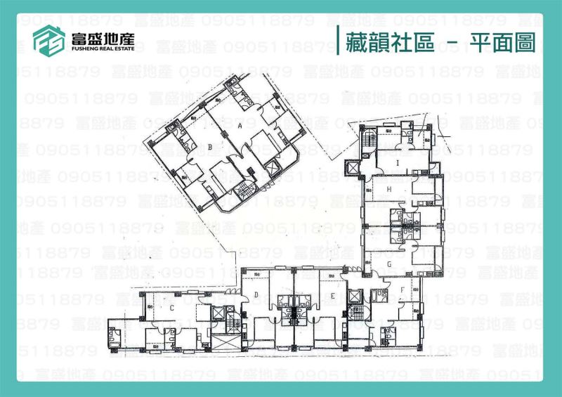 寶佳藏韻 社區平面圖｜台中南區