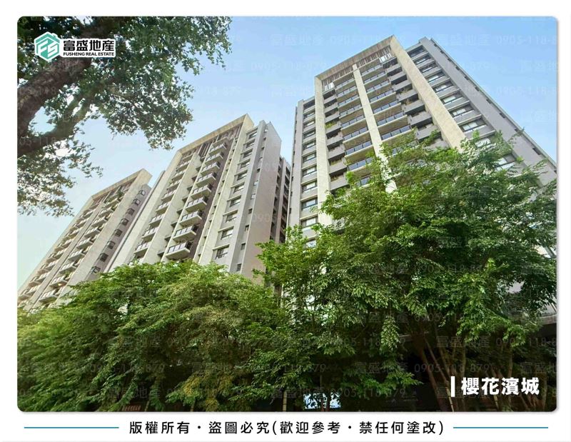 櫻花濱城 外觀｜太平新光重劃區建案