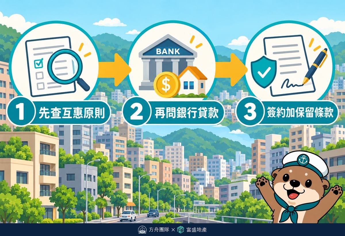 外籍買方三步驟：先查互惠原則、再問銀行貸款、簽約加保留條款