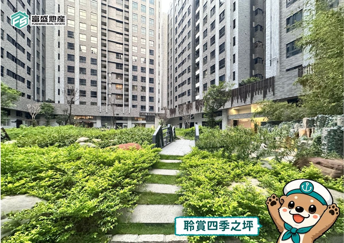 御閑之森 社區公設圖｜挑高門廳 聆賞四季之坪