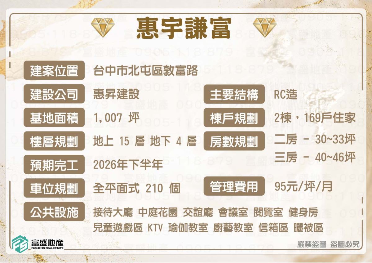   惠宇謙富 基本資料 